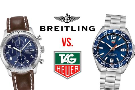 breitling omega tag heuer|Breitling vs. Tag Heuer Watches (Here’s EVERYTHING You.